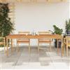 vidaXL Tavolo Batavia 150x90x75 cm Legno Massello di Teak tavolo vidaXL