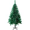 TRMLBE Albero di Natale Artificiale 180 cm Abete di Natale Artificiale Albero Decorativo con Supporto in Metallo Decorazione Natalizia Realistica - PVC Verde