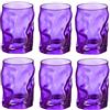 Bormioli Rocco, Bicchieri Colorati, Modello Sorgente, di Tipo Tumbler, Colore Viola, da 300 ml - Set da 6