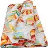 emmevi Telo Arredo Cotone Copridivano Floreale Granfoulard Tessuto Copritutto Lavabile 170x280 Cm Dis_A
