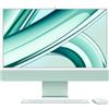 Apple iMac con Retina 24'' Display 4.5K M3 chip con 8‑core CPU e 10‑core GPU, 512GB SSD - Verde