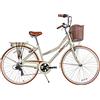 Bounty Boulevard, Bicicletta Ibrida Unisex Adulto, Panna, 43.18 cm