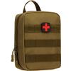 HUNTVP VUOTO Kit di Pronto Soccorso Borsa Medica Militare Tattico Molle Marsupio Sopravvivenza di Emergenza Auto Casa per Trekking Viaggio Campeggio Alpinismo Arrampicata Outdoor