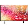 Samsung TV Crystal UHD 4K 43" UE43DU7170UXZT Smart Wi-Fi Black 2024, Processore 4K, Upscaling, Slim Look Design, OTS Lite [UE43DU7170UXZT]