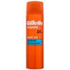 Gillette Fusion Moisturising Shave Gel gel da barba idratante con burro di cacao 200 ml per uomo