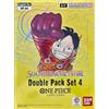 One Piece TCG Sealed Display 8x DOUBLE PACK SET 4 DP04 DP-04 - ENG ENGLISH