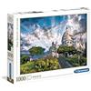 Clementoni- Montmartre Puzzle, 100 Pezzi, Multicolore, 1000, 39383