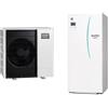 Mitsubishi SPLIT Sistema idronico composto da pompa di calore Inverter ECODAN 8 kW con HYDROTANK SMALL reversibile 170 litri