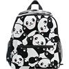 Caihoyu Zaino per Bambini per Scuola Materna, Grazioso Motivo Panda, Taglia Unica
