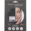 FACE COMPLEX Maschera in Tessuto Carbone Nero Anti-Imperfezioni Levigante 1 pz