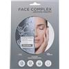 FACE COMPLEX Maschera in Tessuto Collagene Idratante Anti-Stress Anti-Rughe 1 pz