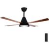 Aigostar Lampadario Ventilatore da soffitto 4 pale 54W CCT illuminazione Led regolabile con telecomando Aigostar
