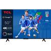 TCL Smart TV 50 Pollici 4K Ultra HD Display LED Sistema Google TV colore Nero - 50P79B