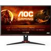 Aoc Monitor PC 23.8" Full HD Gaming Nero Rosso 24G2SAE/BK 24G2SAE/BK