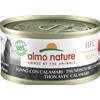 Almo Nature HFC 70 Cibo Umido per Gatti - Tonno con Calamari - 12x70 gr - JELLY