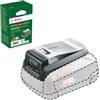Bosch adattatore USB UniversalUSB 18V-45 per ricaricare vari dispositivi; adattatore/power bank USB-C/USB-A; sistema 18V, 18V | Adattatore USB