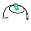 HangTon Cavo video 6G SDI Adattatore da micro BNC a BNC femmina per monitor Blackmagic Video Assist 4K 5, angolo retto ad alta densità 60cm