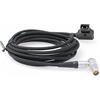 HangTon V-mount D-tap ad angolo retto 6 pin intrecciato cavo di alimentazione per telecamera Red Scarlet Epic 3,28 ft