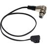HangTon D-tap P-tap ad angolo retto XLR 4 pin femmina cavo di alimentazione per Sony Venice, Blackmagic URSA Mini Pro Camera, ARRI Monitor