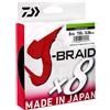 Daiwa J-Braid X8 0.06 mm 150 m Chartreuse