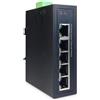 DIGITUS Netzwerk-Switch 5-Port - Hutschiene oder Wand-Montage - Gigabit Ethernet