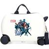 JOUMMA BAGS Avengers Legendary Trolley Cavalcabile Abs 4 Ruote 45 Cm Bianco - REGISTRATI! SCOPRI ALTRE PROMO