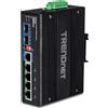 TRENDnet TI-UPG62 6-Port gehärteter industrieller Gigabit 10/100/1000 Mbps Ultra