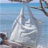 Ferò Borsa mare Marea in lino e cotone tinto filo, 50x50cm