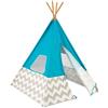 KidKraft (TG. 162 cm) KidKraft-Deluxe Play Teepee Tenda dei Nativi Americani per Bambini,