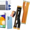 RongZy Flat Flex Cavo Scheda Madre per Samsung Galaxy A52 5G SM-A526 Ribbon Cable Connettore Ricambio per Collegamento Scheda Madre, con Strumenti