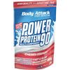 Body Attack Power Protein 90, Ciliegia-Yoghurt, 500g, 5K proteine in polvere con proteine del siero di latte, L-carnitina e BCAA per la costruzione muscolare e il fitness.