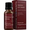 Mystic Moments | Olio di fragranza di Erba Appena Tagliata - 10 ml - Perfetto per saponi, Candele, Bombe da Bagno, bruciatori di Olio, diffusori e Articoli per la Cura della Pelle e dei Capelli
