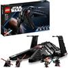 LEGO Star Wars Trasporto dell'Inquisitore Scythe, Set dalla Miniserie TV Obi-Wan Kenobi con Astronave Giocattolo e 4 Minifigure tra cui il Grande Inquisitore, Idee regalo di Compleanno 75336