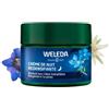 Weleda Crema Notte Viso Contouring Genziana Blu, Riduce le Rughe Profonde e Ripara La Pelle Durante la Notte, 1 x 40 ml