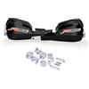 JFG RACING Paramani Moto,Protezione Manubrio Manopole Paramano Alluminio per Moto Strada Moto Sport Scooter Quad Dirt Bike Motocross MX Enduro KLX KX CRF YZ DRZ DR HAWK 250 125 350 650-Nero