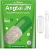 Angtai JN Capsule Vuote Vegetali Taglia 00-Chiavi Capsules per Riempimento con 2 Micro Cucchiai, Fai-Da-Te Compatibili con Dimensioni di Riempimento Capsule 00, 500 Unità