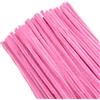 TOAOB THE ONE AND ONLY BABY TOAOB 300 Pezzi Scovolini per Lavoretti Steli Ciniglia Rosa Pipa Cleaner Bastoncini 30 cm per Fai da Te Decorativi Artigianato Halloween Natale Decorazion