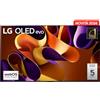 LG OLED evo 83'', Serie G4 2024, OLED83G45LW, Smart TV 4K, Design One Wall, Processore α11, Brightness Booster Max, 60W, Dolby Vision, Wi-Fi 6, 4 HDMI 2.1 4K@144Hz, GSYNC, VRR, ThinQ AI, webOS 24