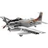 Tamiya Models Douglas A-1H Skyraider Model Kit, dai 12 anni in su