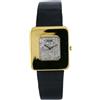 Piaget - Orologio con quadrante di diamanti Pre-owned anni '70 - Donna - oro giallo/pelle/vetro zaffiro - Taglia unica - Argento