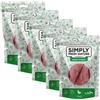 SIMPLY FROM NATURE Meat Strips Strisce di carne d'anatra per cani 5 x 80g