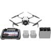 DJI Mini 4 Pro Fly More Combo RC 2 4 rotori Quadrirotore 48 MP 3840 x 2160 Pixel 2590 mAh Nero, Bianco