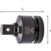 Usag Raccordo riduttore, attacco quadro maschio 1 e femmina 3/4 L.75mm - 246 1 M Usag