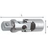 Usag Snodo cardanico in acciaio speciale legato al cromo vanadio L.40mm 241 1/4 Usag