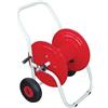 VIRIDEX AVVOLGITUBO CARRELLATO PROFESSIONAL VERNICIATO RUOTE PNEUM PER TUBO 3/4 MT 70
