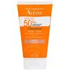 Avene Cleanance Tinted Sun Cream SPF50+ crema solare colorata waterproof per pelli grasse e con imperfezioni 50 ml per donna