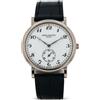Patek Philippe - Orologio Calatrava 33mm Pre-owned 2000 - unisex - pelle/White Gold/vetro zaffiro - Taglia unica - Bianco
