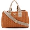 Prada Pre-Owned - Borsa a mano Canapa - Donna - paglia - Taglia unica - Toni neutri