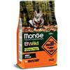 MONGE CANE CROCCHETTA BWILD GRAIN FREE ALL BREEDS ADULTO ANATRA E PATATE 2,5 KG