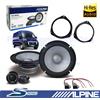 ALPINE Kit casse Alpine S2-S65C Altoparlanti a 2 vie 165mm 240W per FIAT DUCATO